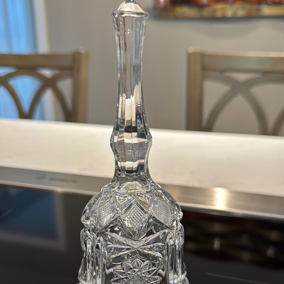 Intricate Clear Crystal Bell - Picture 5 of 6